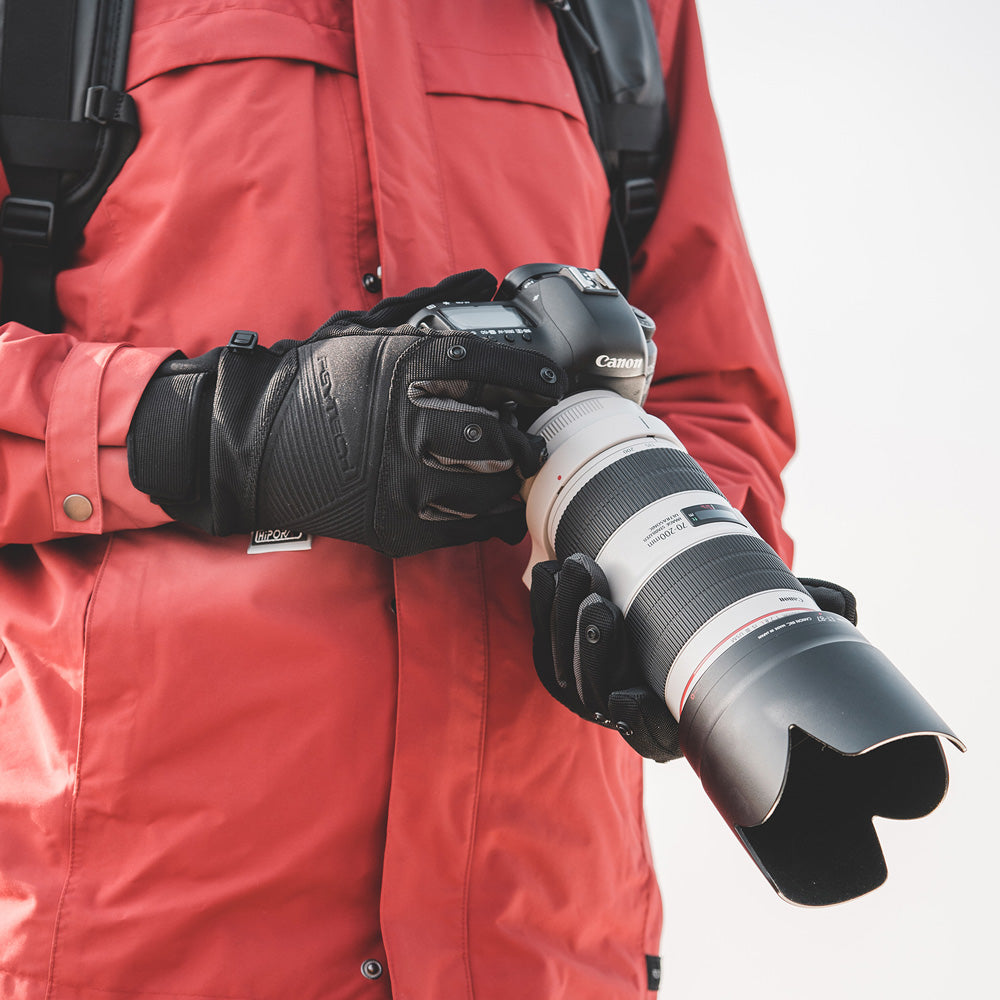 Roadfisher – gants de photographie pour hommes et femmes, imperméables,  voyage en plein air, randonnée, pêche, DSLR, appareil photo, doigts, hiver  chaud - AliExpress